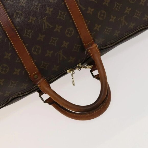 LOUIS VUITTON Monogram Keepall 55 Boston Bag - Picture 6 of 16